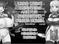 Lewd Crest Knightess and the Perverted Demon Queen cover
