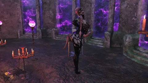 Sorceress In the Sinful Silkwood Yielding screenshot 6