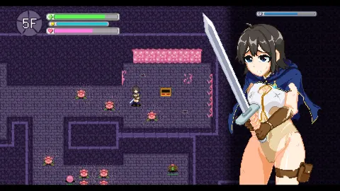 The Lewd Trap Tower A Secretly Perverted Rookie Adventurer screenshot 1