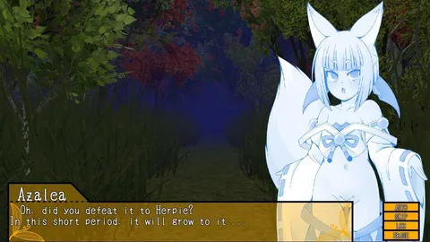 Fox Indecent Forest: A dungeon where a fox girl seeds a monster girl screenshot 2