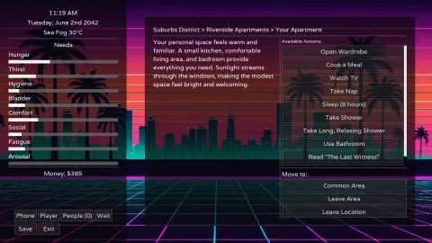 Neon Bay screenshot 1