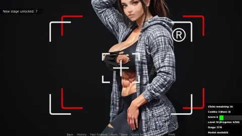 Female Muscle Leveling screenshot 2