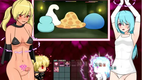 Futanari and Byuru Byuru Semen-Squeezing Dungeon screenshot 2