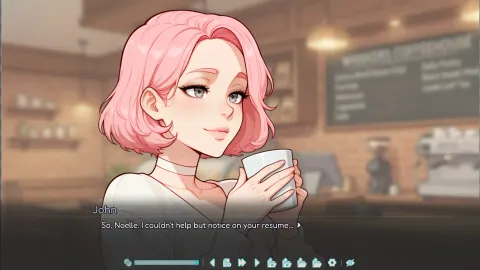 Femboy & Futa Cozy Cafe screenshot 1