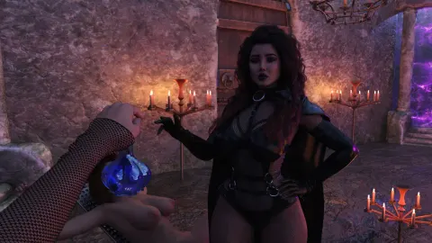 Sorceress In the Sinful Silkwood Yielding screenshot 2