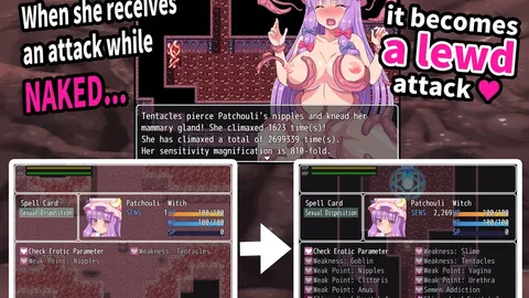Interspecies Sex Labyrinth and The Lewd Busty Witch ~Until Patchouli Becomes A Seedbed~ screenshot 2