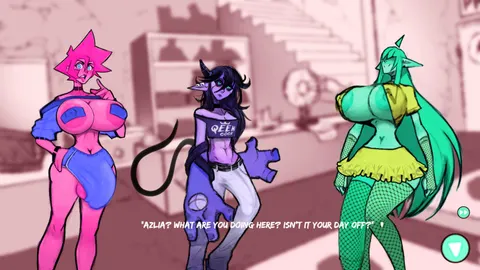 Caffe' Futanari screenshot 4