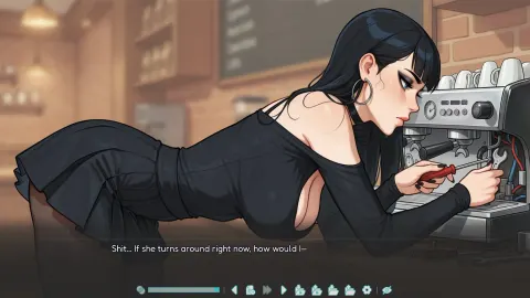 Femboy & Futa Cozy Cafe screenshot 3