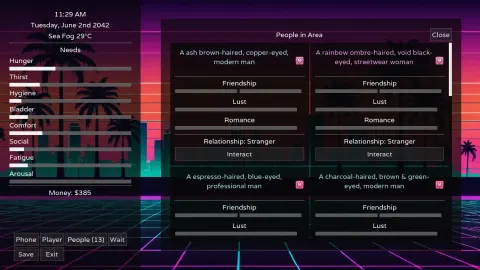 Neon Bay screenshot 2